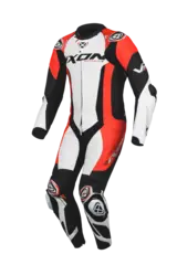 Ixon Vortex 3 Racing Sort/r&#248;d XL Racingdress ventilert Airbag ready