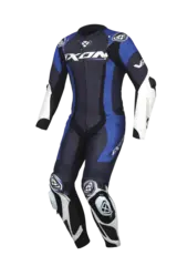 Ixon Vortex 3 Racing Sort/bl&#229; XL Racingdress ventilert Airbag ready