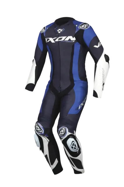 Ixon Vortex 3 Racing Sort/blå XL Racingdress ventilert Airbag ready 