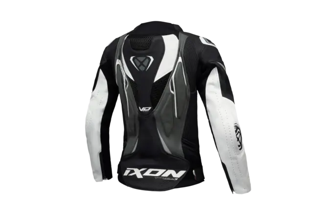 Ixon Vortex 3 jakke Dame Sort/hvit M 2-delt racing skinndress 