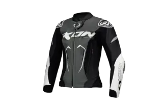 Ixon Vortex 3 jakke Dame Sort/hvit 2-delt racing skinndress