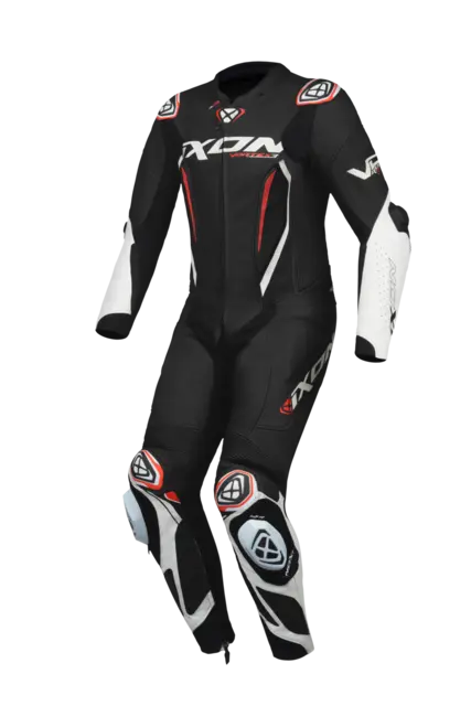 Ixon Vortex 3 Jr.Racing Sort/hvit 8 år Hel racingdress stretch ventilert 