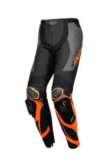 Ixon Vortex 3 Bukse Sort/Oransj S 2-delt racing skinndress