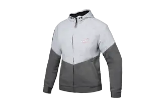 Ixon Touchdown Damejakke Fushia/gr&#229; Soft Komfortabel Urban Luftig