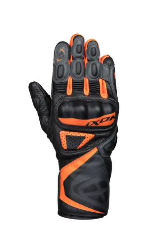 Ixon GP5 Air Hanske Sort/oransj Sport/racing perforert geiteskinn