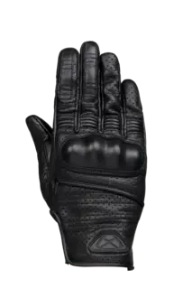 Ixon SixtySix Hanske Sort Fullskinn perforert sommerhanske