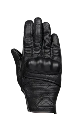 Ixon SixtySix Hanske Sort Fullskinn perforert sommerhanske