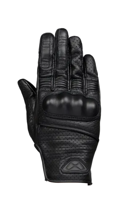 Ixon SixtySix Hanske Sort M Fullskinn perforert sommerhanske 