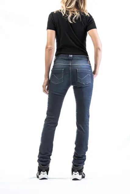 Ixon Mikki Cordura Denim MC Bukse Blå Str 2XL