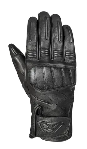 Ixon MS Woods MC Hansker Sort Vintage Fullskinn Vanntett membran