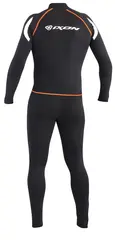 Ixon Race Body Pyj Sort Str S Undert&#248;y racing