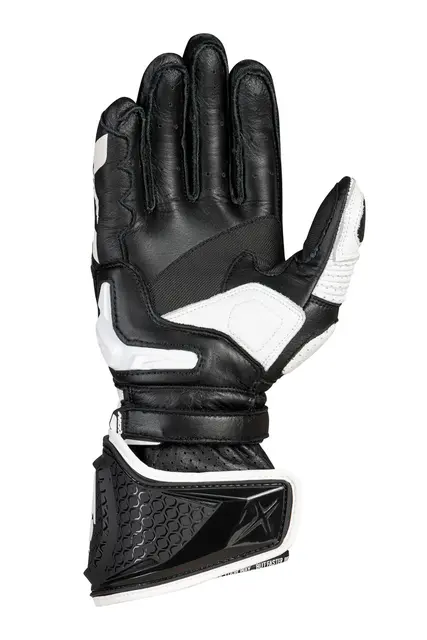 Ixon RS Alpha MC Hansker Sort/Hvit