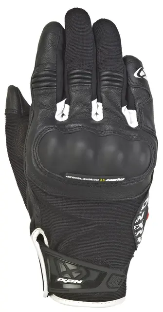 Ixon RS Grip 2 MC Hansker Sort/Hvit Str L