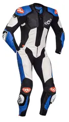 Ixon Vendetta Evo Race MC Heldress Sort/Bl&#229; Full-Race stretch ventilert Airbag ready