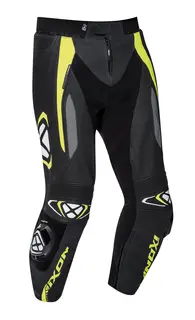 Ixon Vortex 2 MC Bukse Sort/Gr&#229;/Gul 2-delt racing skinndress