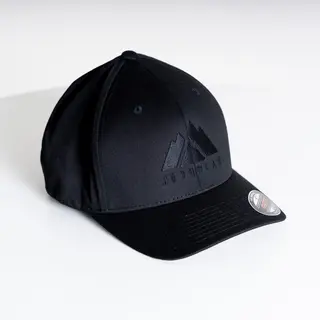 JW  - FlexFit Cap  Mountain Cap Black