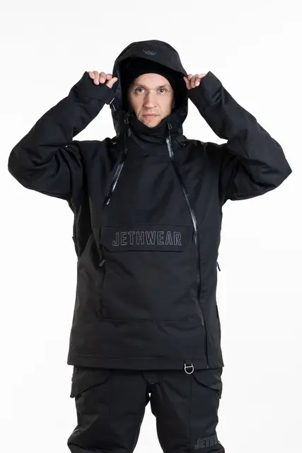 Jethwear - Flight Anorak, 40g Black, XS 