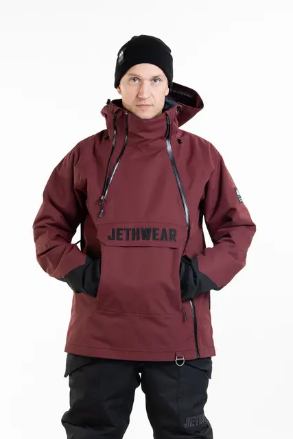Jethwear - Flight Anorak, 40g Burgundy, S 