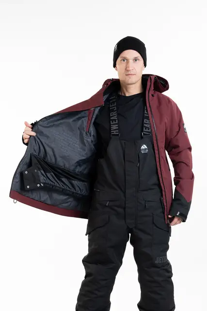 Jethwear - Flight Anorak, 40g Burgundy, S 