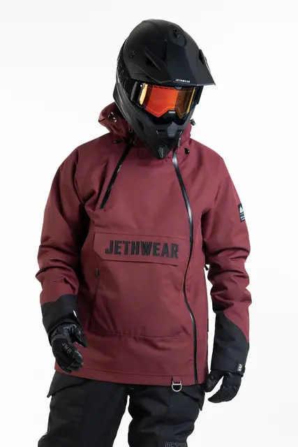 Jethwear - Flight Anorak, 40g Burgundy, S 