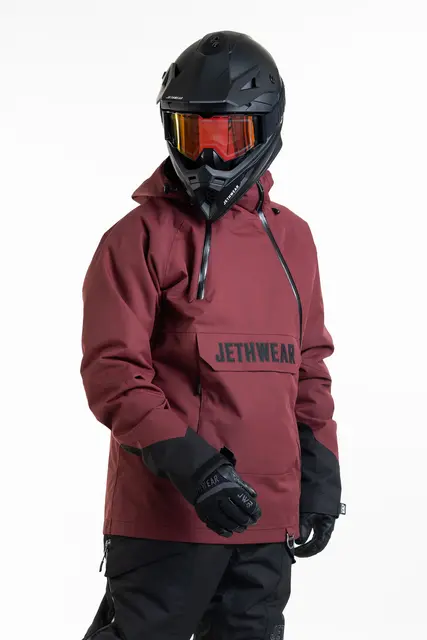 Jethwear - Flight Anorak, 40g Burgundy, S 