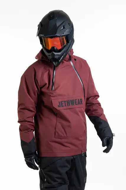 Jethwear - Flight Anorak, 40g Burgundy, S 