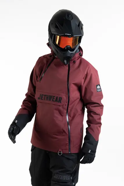 Jethwear - Flight Anorak, 40g Burgundy, S 