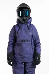Jethwear - Flight Anorak, 40g Purple TieDye, XXS