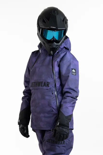 Jethwear - Flight Anorak, 40g Purple TieDye, XXS 