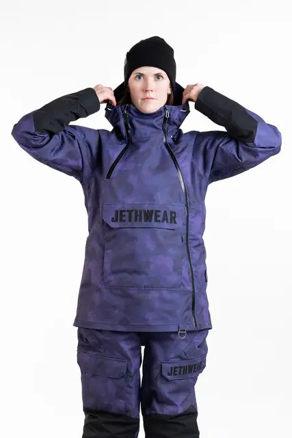 Jethwear - Flight Anorak, 40g Purple TieDye, XXS 