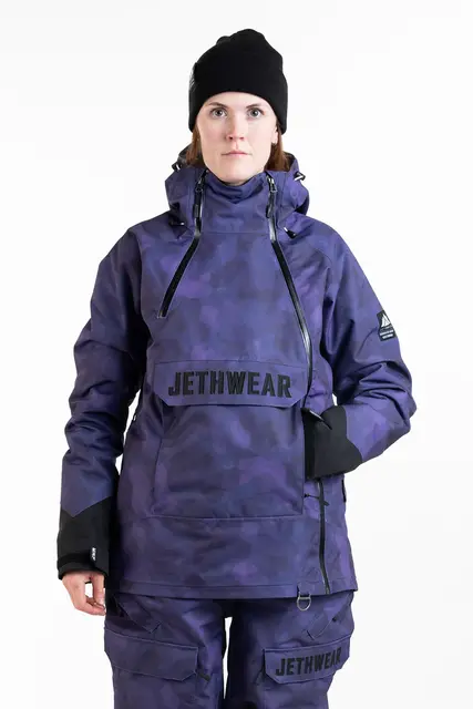 Jethwear - Flight Anorak, 40g Purple TieDye, XXS 