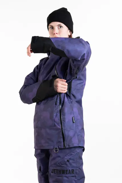 Jethwear - Flight Anorak, 40g Purple TieDye, XXS 
