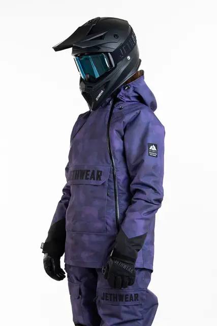 Jethwear - Flight Anorak, 40g Purple TieDye, XXS 