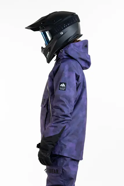 Jethwear - Flight Anorak, 40g Purple TieDye, XXS 