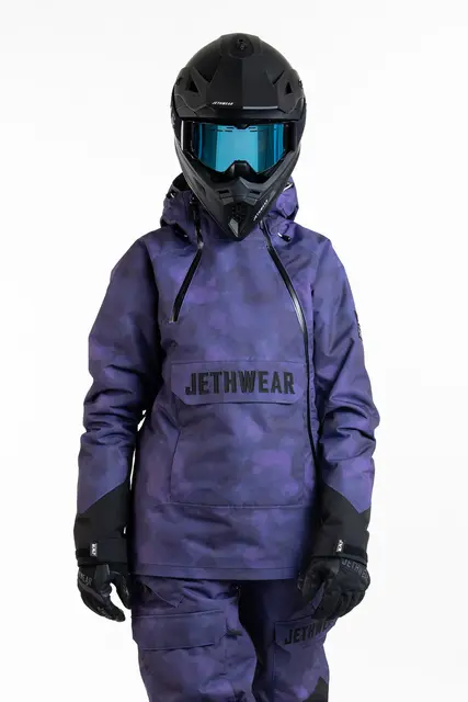 Jethwear - Flight Anorak, 40g Purple TieDye, XXS 