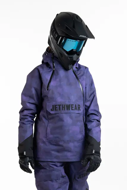 Jethwear - Flight Anorak, 40g Purple TieDye, XXS 