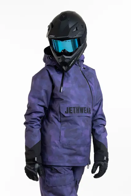 Jethwear - Flight Anorak, 40g Purple TieDye, XXS 