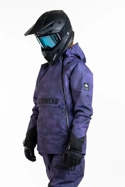 Jethwear - Flight Anorak, 40g Purple TieDye, XXS 