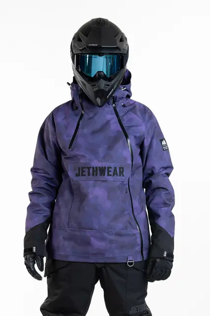 Jethwear - Flight Anorak, 40g Purple TieDye, XXS 