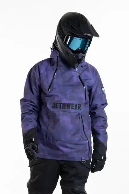 Jethwear - Flight Anorak, 40g Purple TieDye, XXS 
