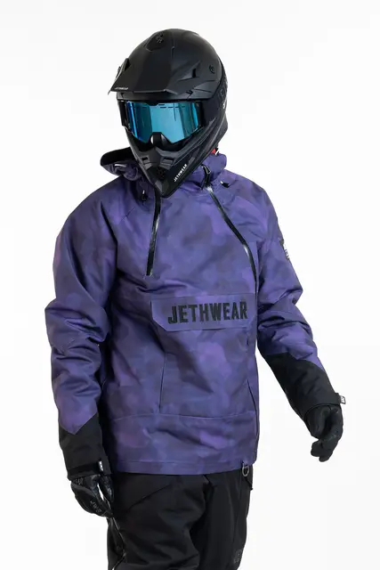 Jethwear - Flight Anorak, 40g Purple TieDye, XXS 