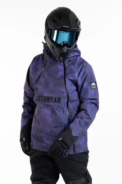 Jethwear - Flight Anorak, 40g Purple TieDye, XXS 