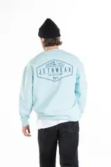 JW  - Crew  Rooted Mint/Navy