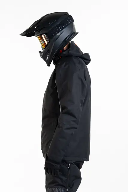 Jethwear - Venture Jakke  - SAFE Black/Orange, L 