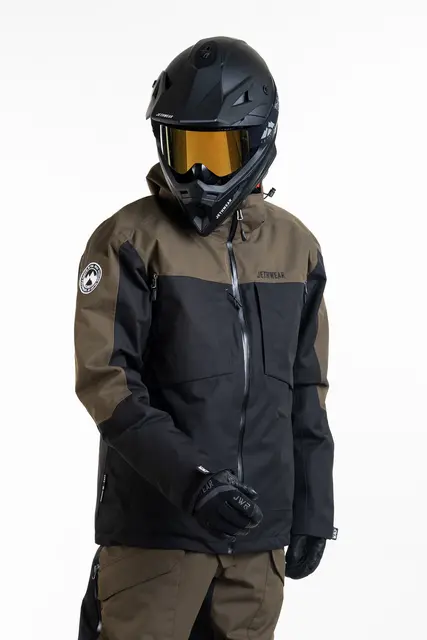 Jethwear - Venture Jakke  - SAFE Black/Olive, XS 