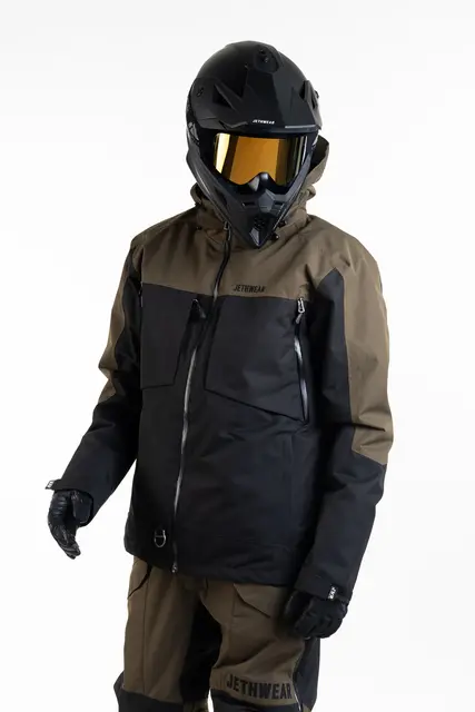 Jethwear - Venture Jakke  - SAFE Black/Olive, XS 