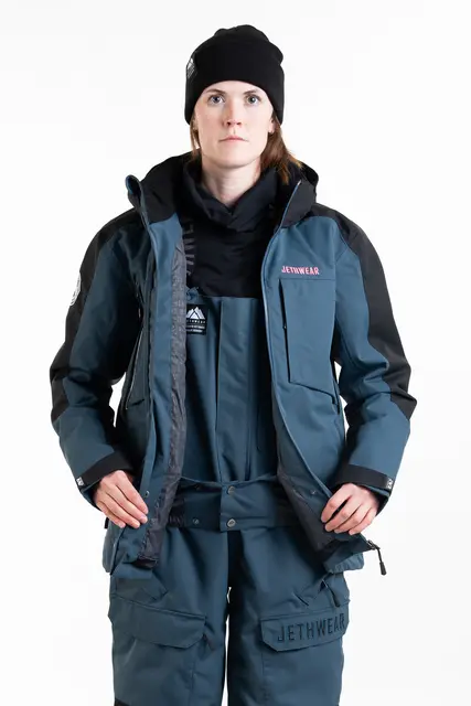 Jethwear - Venture Jakke  - SAFE Deep Sea, S 