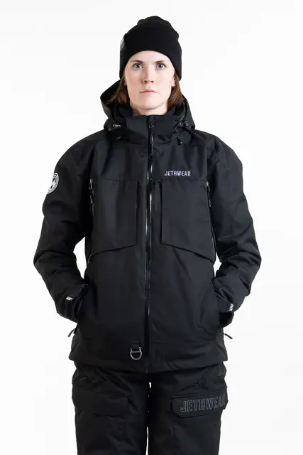 Jethwear - Venture Jakke  - SAFE Black/Purple, XS 