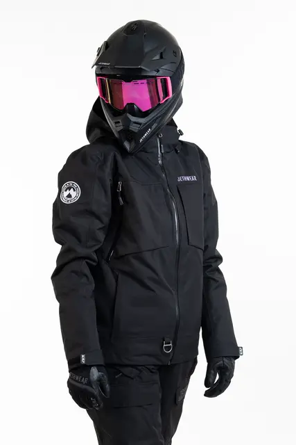 Jethwear - Venture Jakke  - SAFE Black/Purple, XS 