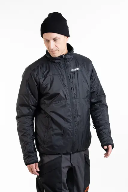 Jethwear - Adapt Jakke , 3in1 Black/Iron/Orange, L 